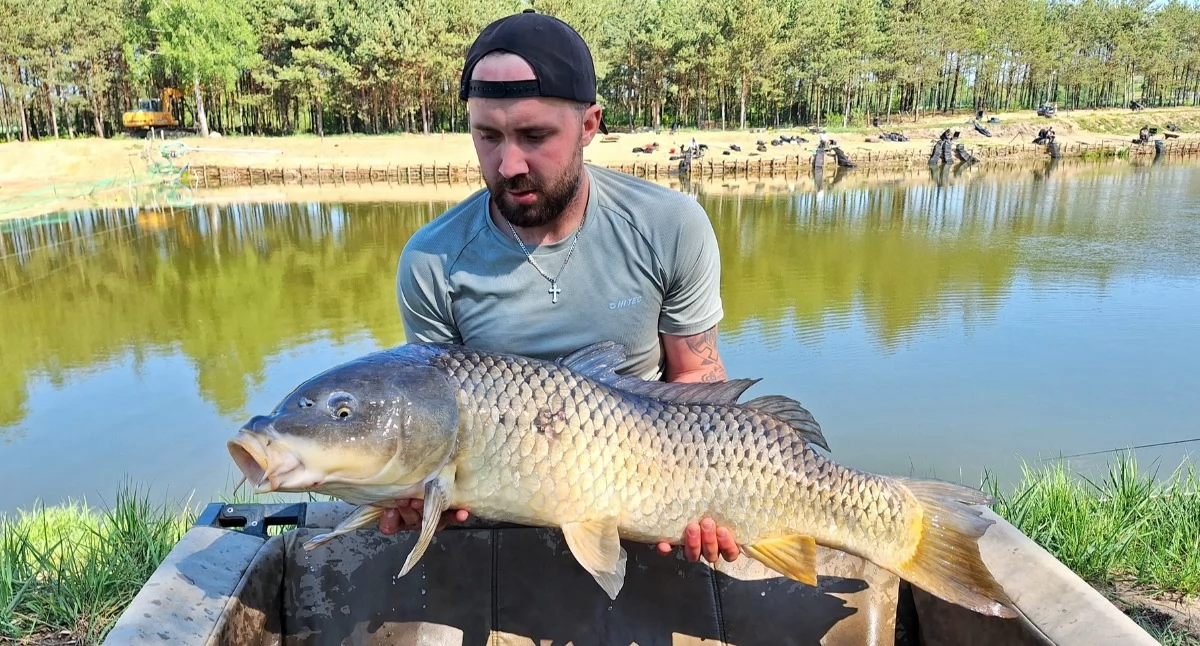 Zdjęcie pokazuje IV eliminacje grupy Trole Fishing na łowisku w Felinowie. / fot.: Trole Fishing