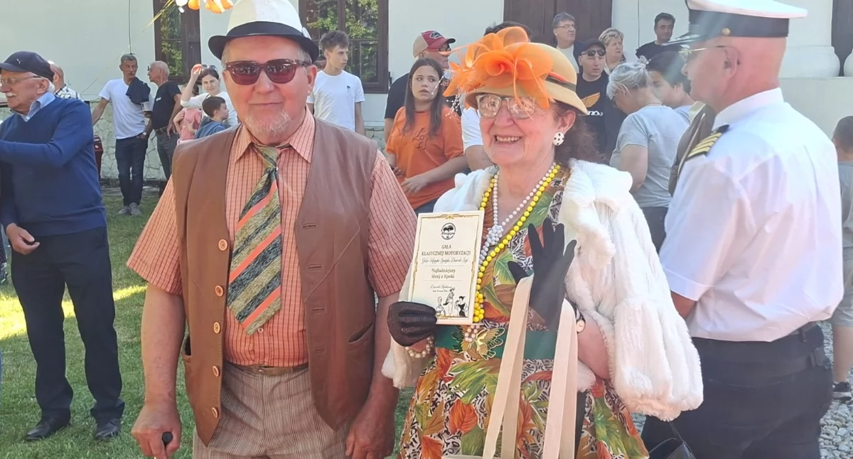 Na zdjęciu gala klasycznej motoryzacji 2026 Dworek Mońkowie w Lipiu (pow. kłobucki, woj. śląskie) / fot.: Krzysztof Bularz