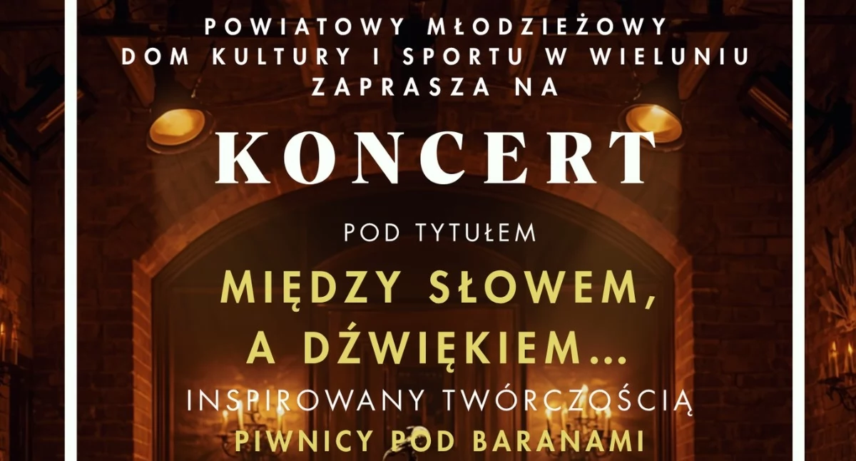  Plakat promujący wydarzenie /fot.: PMKDIS w Wieluniu 