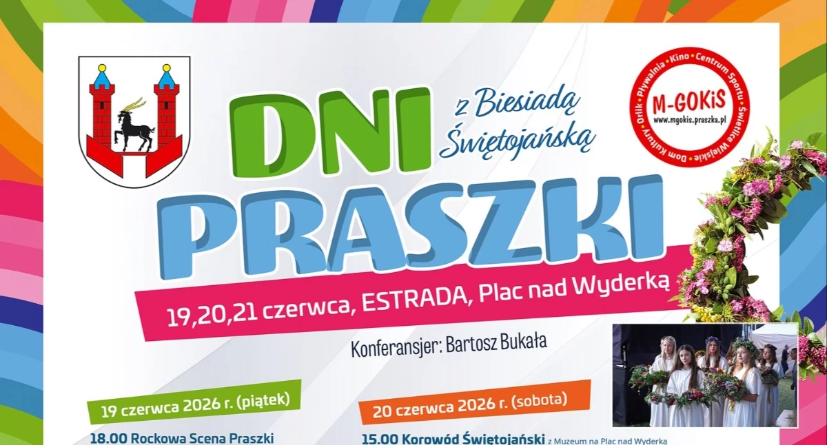 Plakat promujący wydarzenie. / Fot.: Gmina Praszka