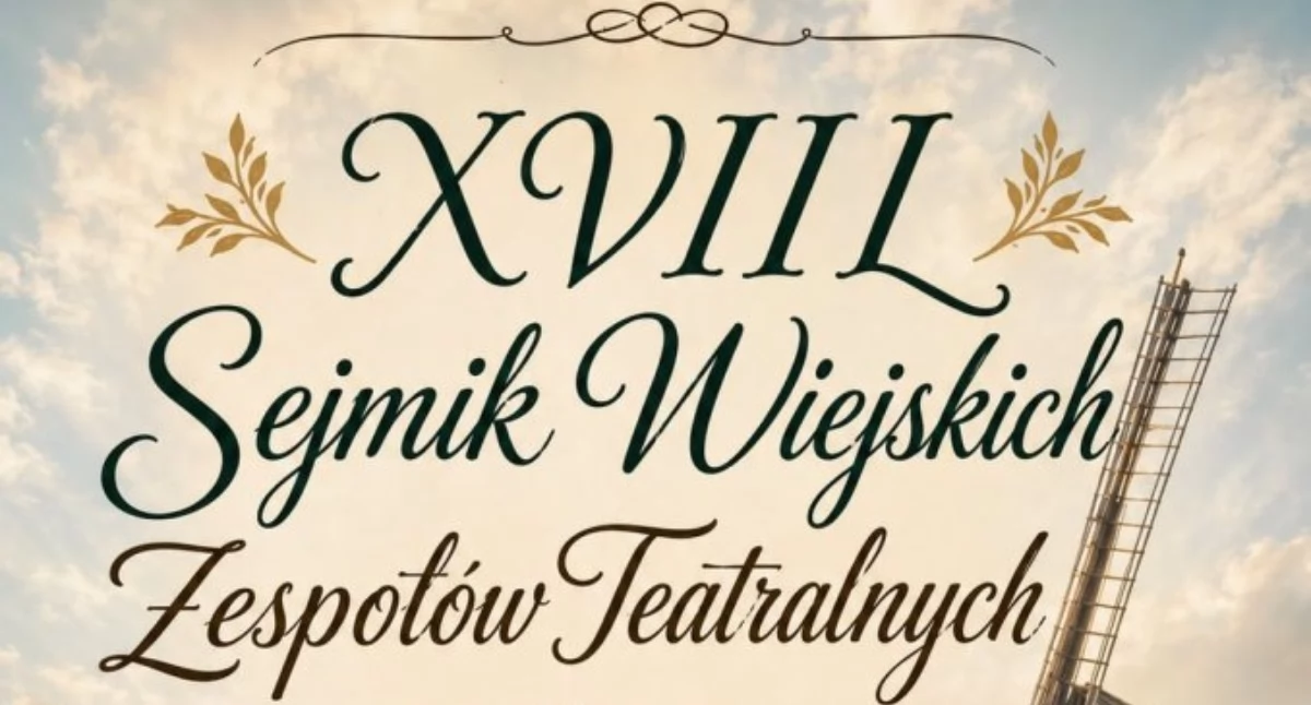 Plakat promujący wydarzenie. /fot.: Dom Kultury w Ożarowie