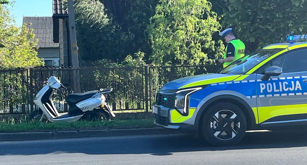 Zdjęcie pokazuje interwencje policji podczas zdarzenia. / fot.: Adam Adrjanek