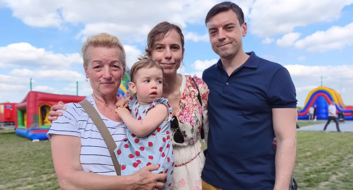 Na zdjęciu piknik rodzinny i 5. urodziny miejskiego żłobka w Wieluniu / fot.: Joanna Major