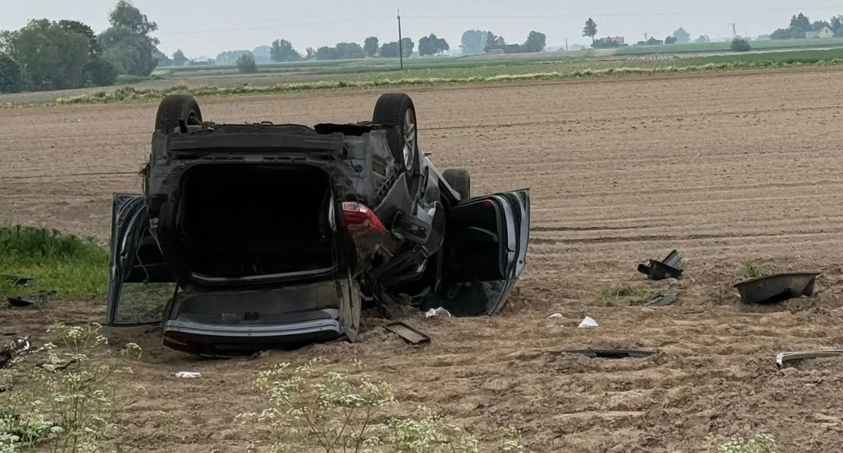 Zdjęcie z miejsca zdarzenia/fot.: OSP KSRG Warta