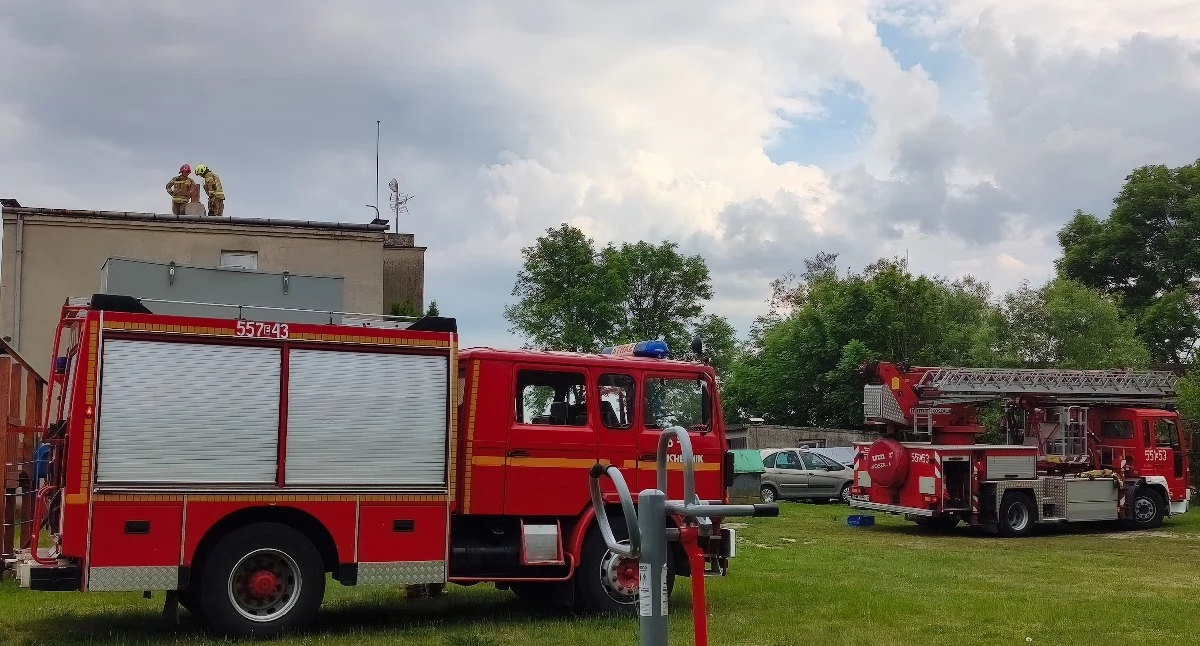 Zdjęcie z miejsca zdarzenia/fot.: Iwona Domagała