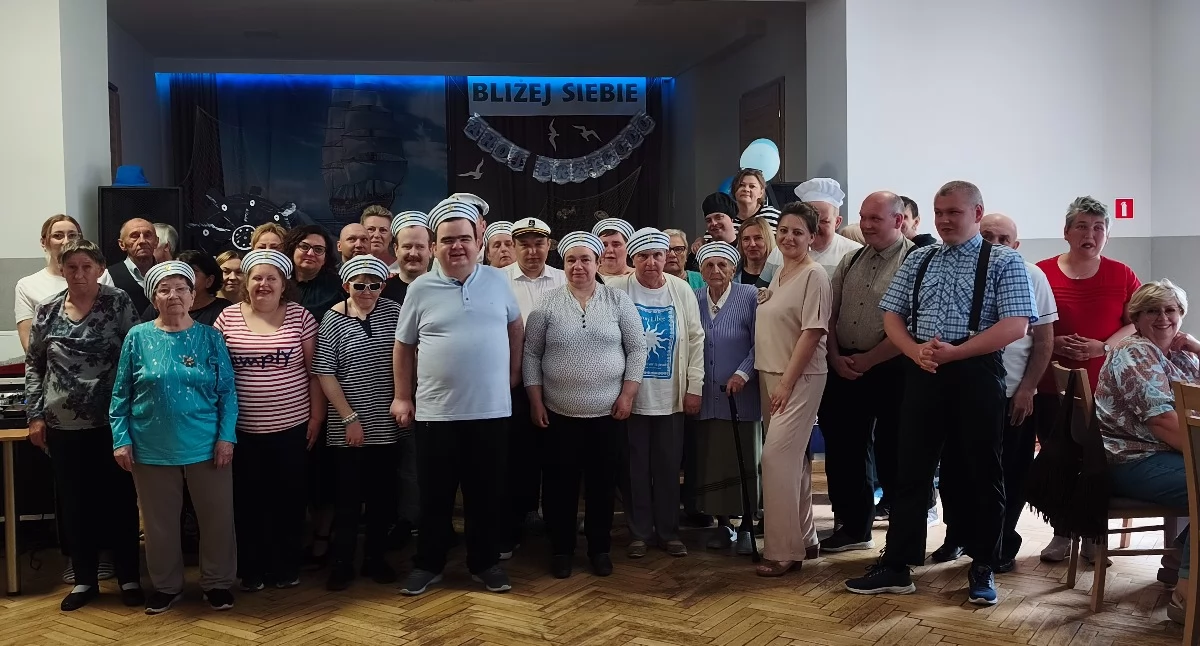 Zdjęcie z pikniku rodzinnego Środowiskowego Domu Samopomocy w Ostrówku/fot.: Iwona Domagała