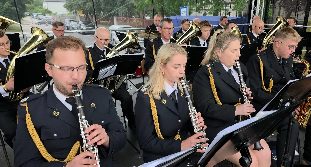 Na zdjęciu jubileusz 110-lecia Orkiestry Dętej OSP Skomlin / fot.: Sławomir Rajch