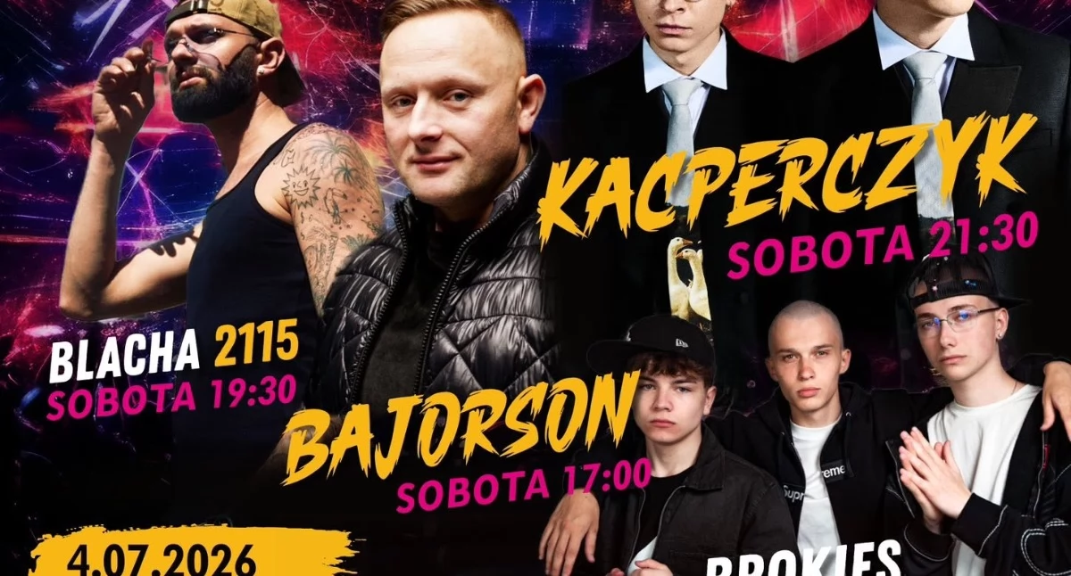 Plakat promujący wydarzenie. 