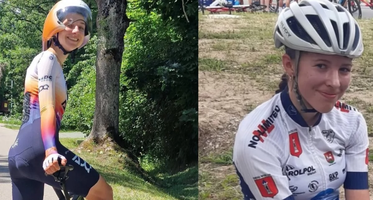 Na zdjęciu nasze zawodniczki, które wywalczyły mistrzostwie tytuły - Dominika Włodarczyk (z lewej) oraz Zofia Glinka (z prawej) / Fot. Facebook / Dominika Włodarczyk ; Fot. Archiwum / Michał Kuś