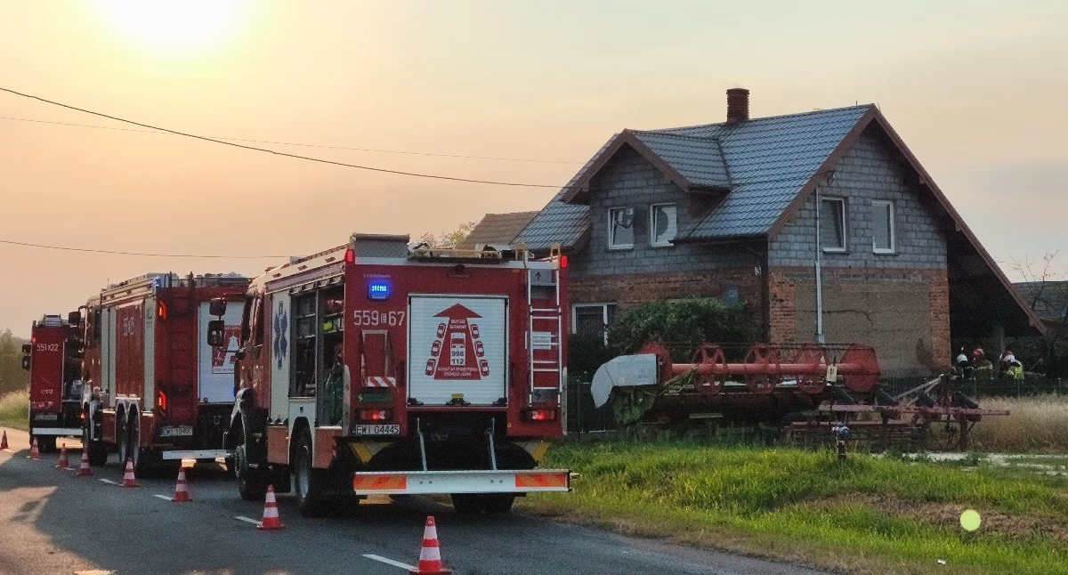 Zdjęcie z miejsca zdarzenia/fot.: Iwona Domagała