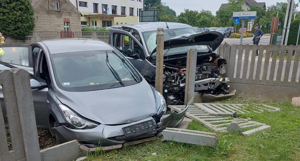 Zdjęcie z miejsca zdarzenia/fot.: KP PSP w Wieruszowie