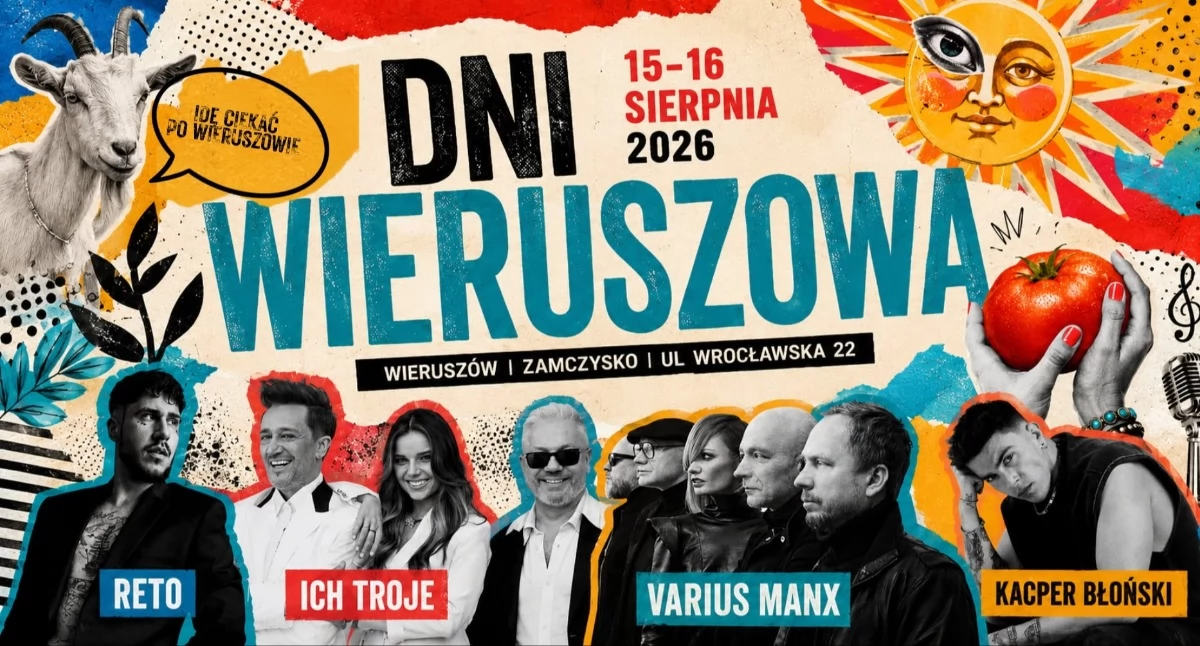 Plakat promujący wydarzenie. / Fot.: Wieruszowski Dom Kultury 