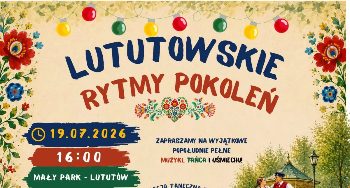 Plakat promujący wydarzenie.