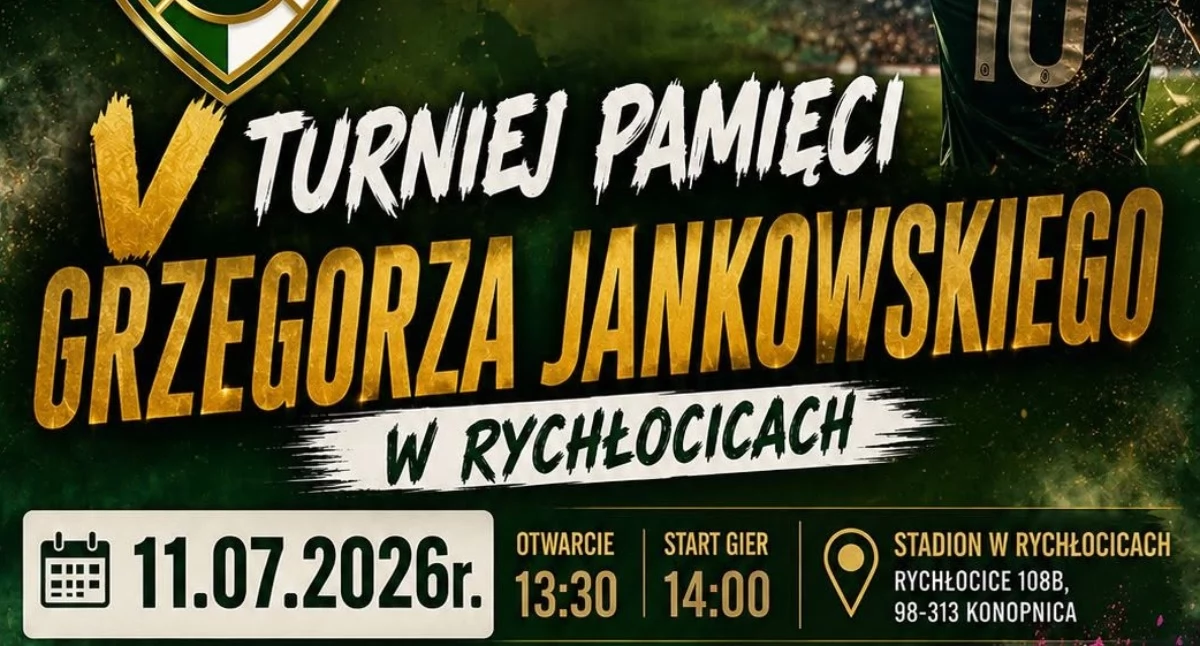 Plakat promujący wydarzenie. 