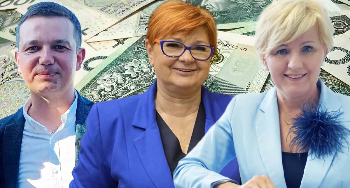 Na zdjęciu od lewej: wiceburmistrz Wojciech Zygmunt, przewodnicząca Rady Miejskiej Sabina Jasicka, burmistrz Osjakowa Renata Kostrzycka / fot. Sławomir Rajch