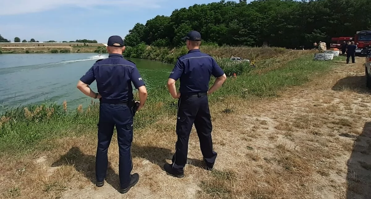 Bezpieczeństwo nad wodą / fot.: KPP Wieluń