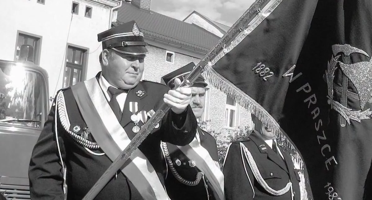 Na zdjęciu śp. Józef Pilarski/fot.: OSP w Praszce
