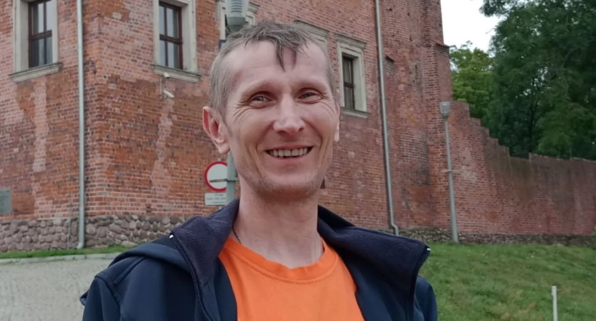Na zdjęciu Mariusz Golański/fot.: KPP w Wieluniu