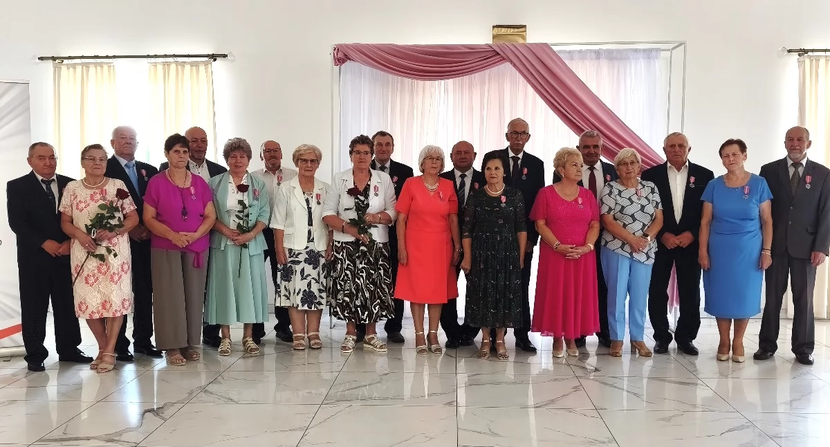 Zdjęcie ze Złotych Godów w gminie Pątnów/fot.: Iwona Domagała
