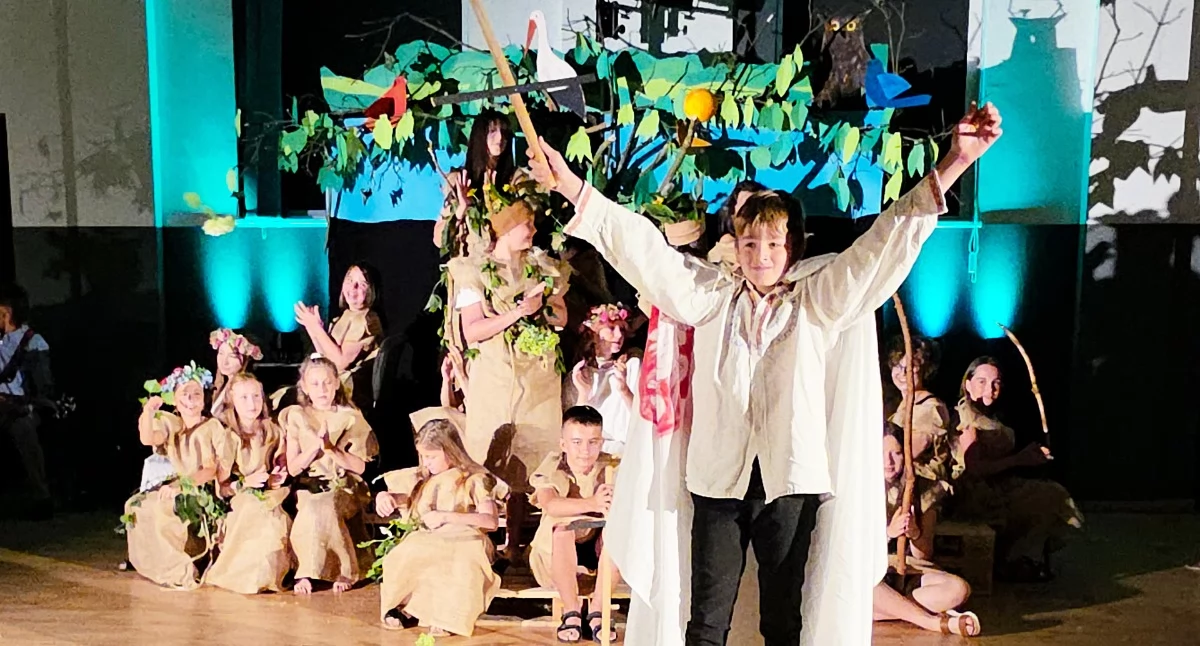 Zdjęcia z finału projektu teatralnego w Konopnicy / fot.: Sławomir Rajch