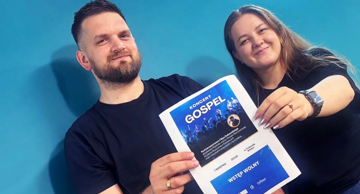 koncert, Gospel wieluńskich murach piątek koncert mieście trwają spotkania dzieci młodzieży - zdjęcie, fotografia