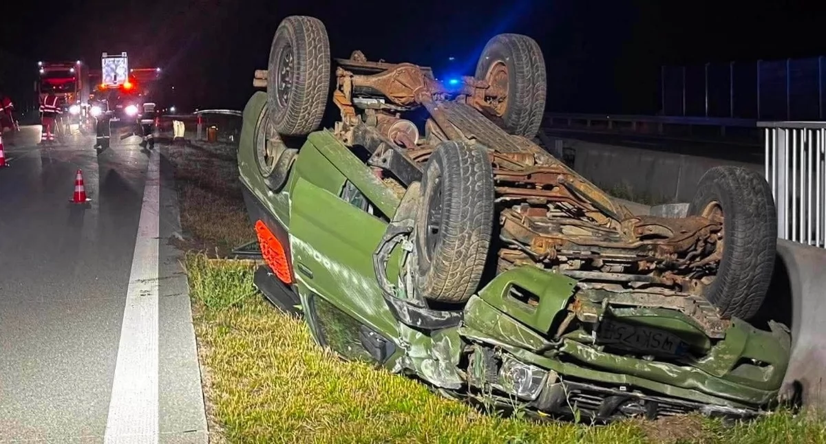 Zdjęcie z miejsca zdarzenia/fot.: OSP KSRG Lututów