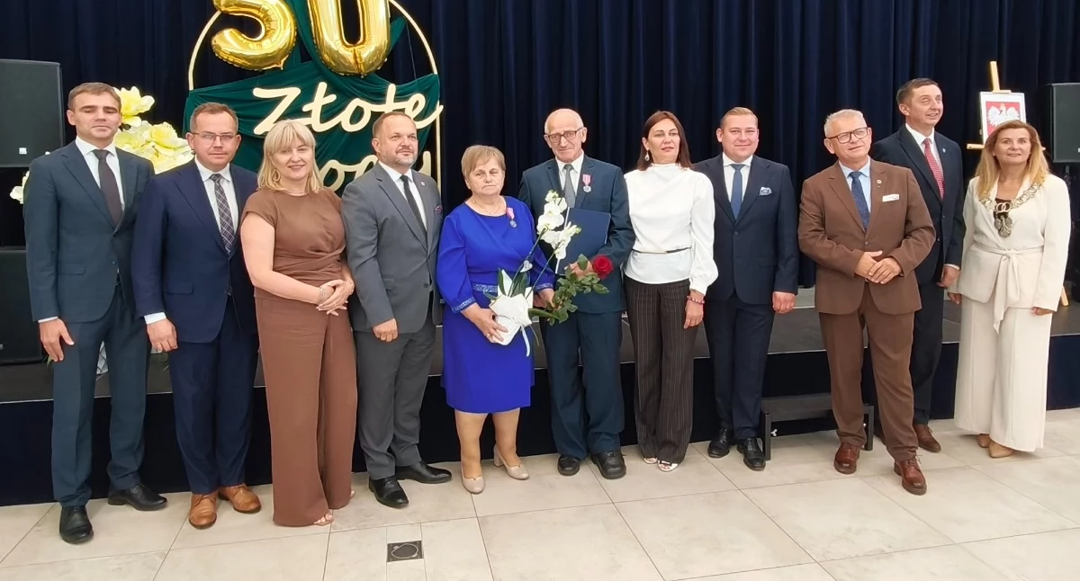 Zdjęcie ze Złotych Godów w gminie Wierzchlas/fot.: Iwona Domagała