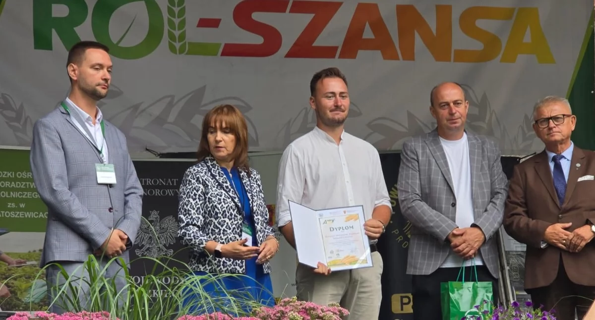 Zdjęcie z wręczenia nagród konkursu AgroLiga 2026/fot.: archiwum prywatne