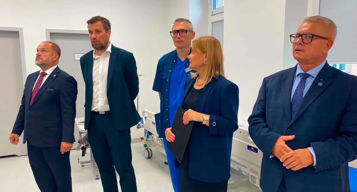 Zdjęcie z oddziału geriatrii w wieluńskim szpitalu/fot.: Iwona Domagała