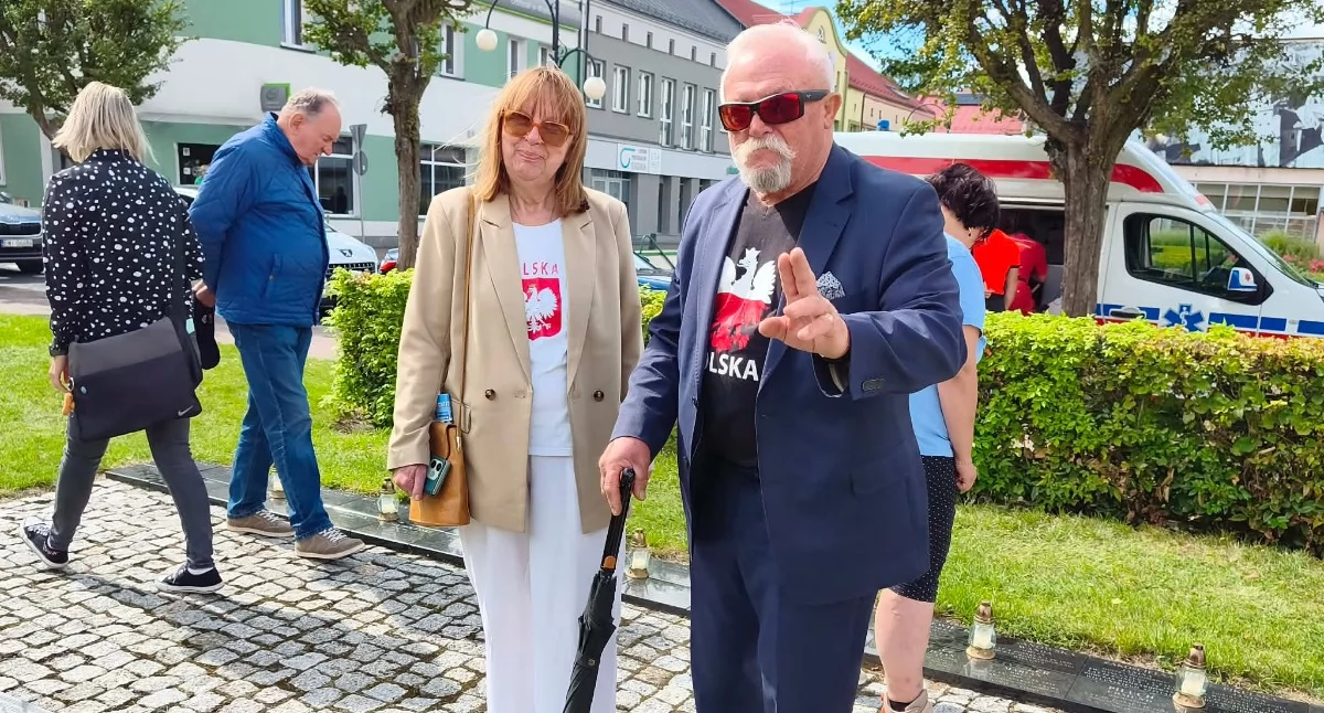 Na zdjęciu Zofia i Zdzisław Kaczmarek z Wielunia/fot.: Iwona Domagała