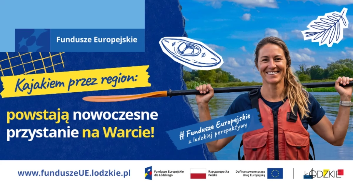 podróże, Kajakiem przez region powstają nowoczesne przystanie Warcie! - zdjęcie, fotografia