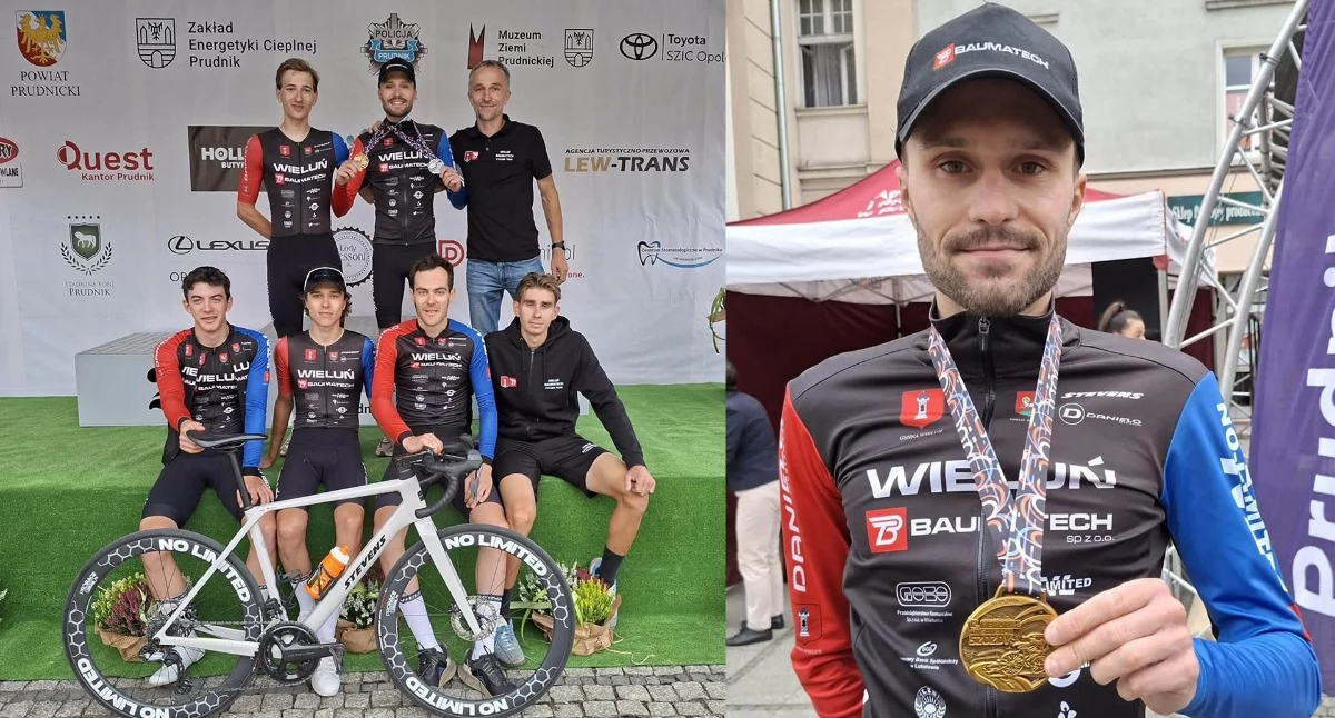 Zdjęcia Adama Kusia i drużyny Wieluń-Baumatech Cycling Team / fot.: archiwum klubu