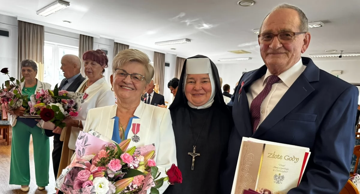 Na zdjęciu jubileusz 50-lecia pożycia małżeńskiego, czyli Złote Gody 2026 w gminie Wierzchlas / fot.: Sławomir Rajch