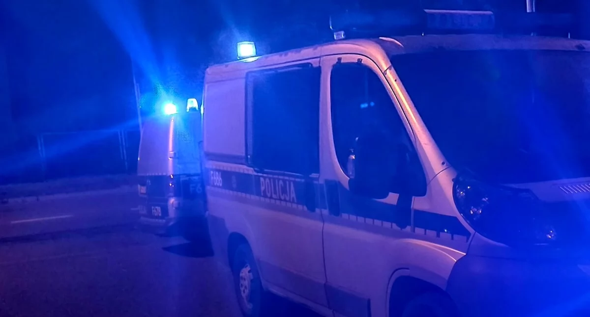 Zdjęcie wieluńskiej policji w akcji /fot.: Sławomir Rajch