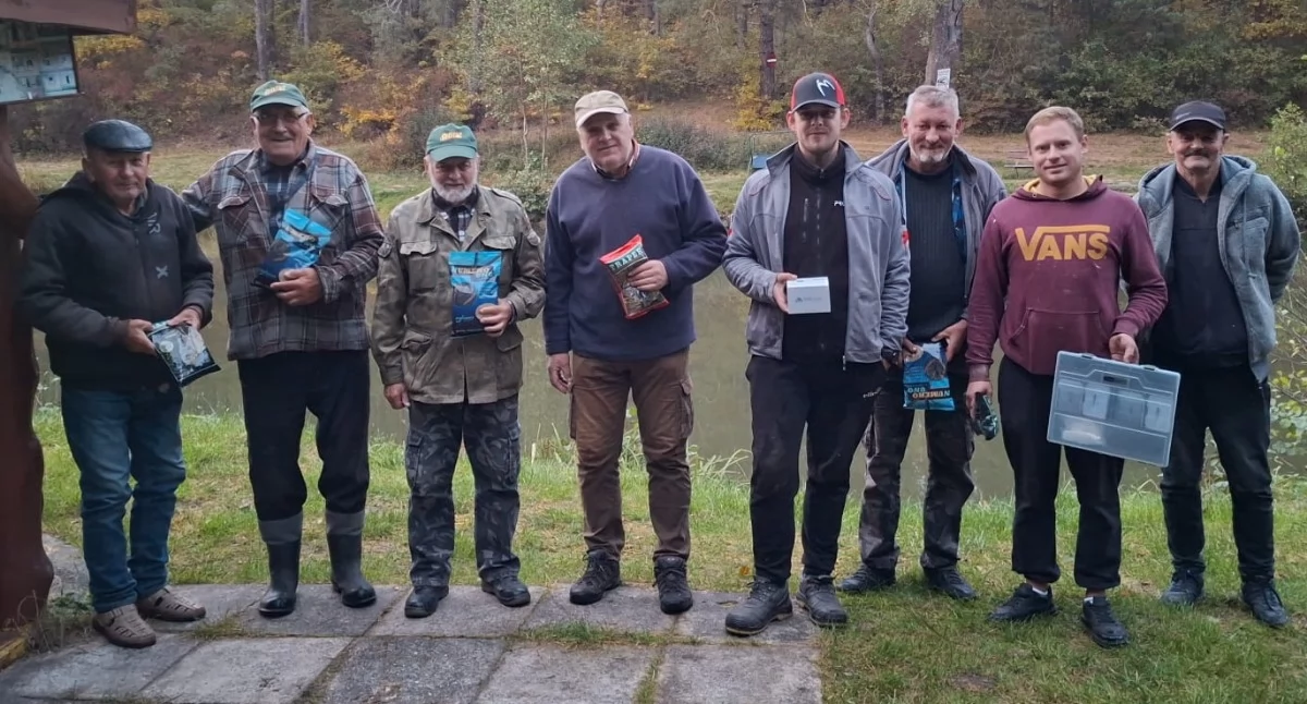 Na zdjęciu towarzyskie zawody wędkarskie Sekcji Trębaczew Koła PZW Działoszyn „Jesienny haczyk” / fot.: Krzysztof Bularz
