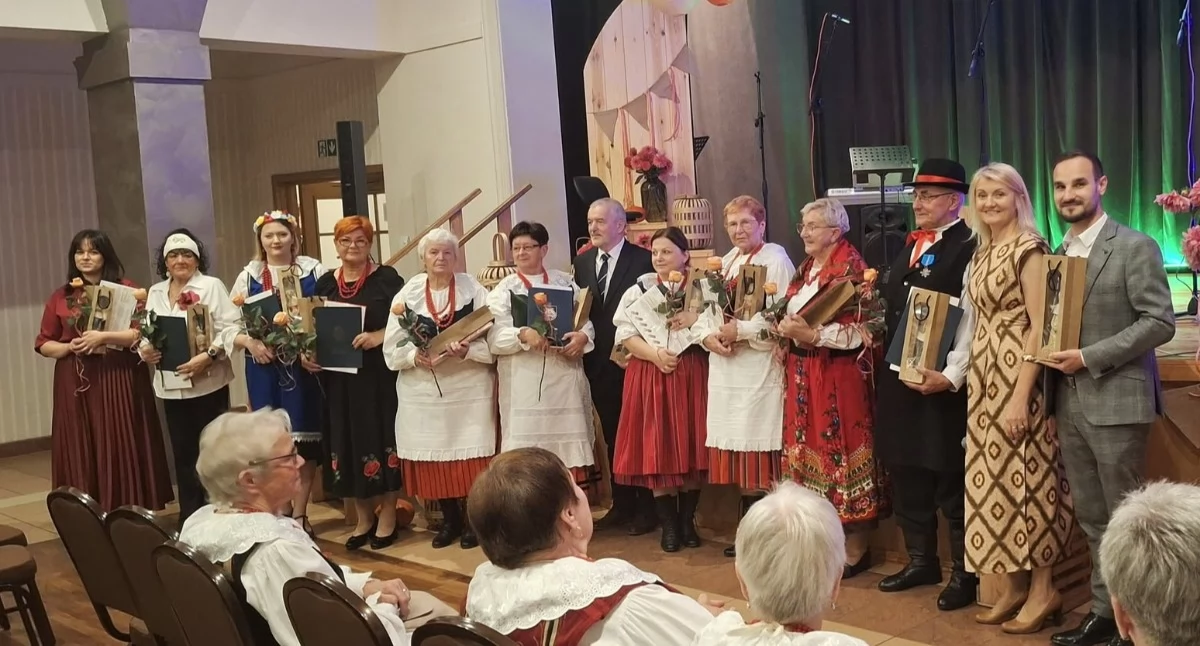 Zdjęcie z XVI Powiatowego Przeglądu Chórów i Zespołów Śpiewaczych w Sokolnikach/fot.: GOKSiT Sokolniki