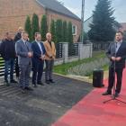 Na zdjęciu uroczyste otwarcie wyremontowanej drogi w Wistce / fot.: Sławomir Rajch