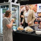 Zdjęcie pokazuje KGW „Wiejska Chata” w Ostrówku na tagrach Warsaw Food Expo 2026. /...