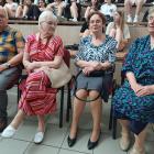 Zdjęcia ze spotkania z prof. dr hab. Ewą Niebudek - Bogusz w I LO w Wieluniu / fot.:...