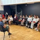 Na zdjęciu rozpoczęcie półkolonii w GCKiBP w Konopnicy – Lato w teatrze / fot.:...