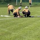 Na zdjęciu zawody strażackie oldboy 40+ o puchar wójta gminy Siemkowice / fot.:...