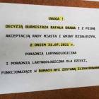Taki oto komunikat pojawił się w ośrodku zdrowia. Jego treścią zniesmaczeni są...