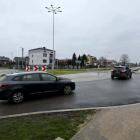 Na zdjęciu nowe rondo w Działoszynie. Zakończono prace budowlane / fot.: Sławomir Rajch