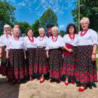 Na zdjęciu Powiatowy Przegląd Folkloru Ziemi Wieluńskiej im. Marka Dery w Osjakowie...