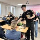 Zdjęcie pokazuje warsztaty o bezpieczeństwie w sieci / fot.: Adam Adrjanek