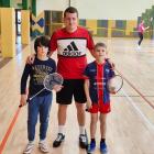 W turnieju udział wzięli również trenerzy Akademii Sportu Pajęczno. Na zdjęciu trener...