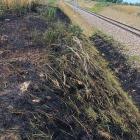 Zdjęcia z akcji gaszenia pożaru traw w miejscowości Barany / fot.: OSP Makowiska