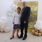 Zdjęcia z uroczystości Złotych Godów w zajeździe Camelot w Skomlinie / fot.: Elżbieta...