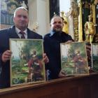 Zdjęcie z uroczystej mszy świętej hubertowskiej i jubileuszu 80-lecia Koła Łowieckiego...