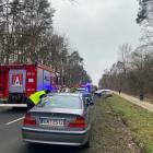 Zdjęcia z wypadku w Wieluniu / fot.: Iwona Domagała